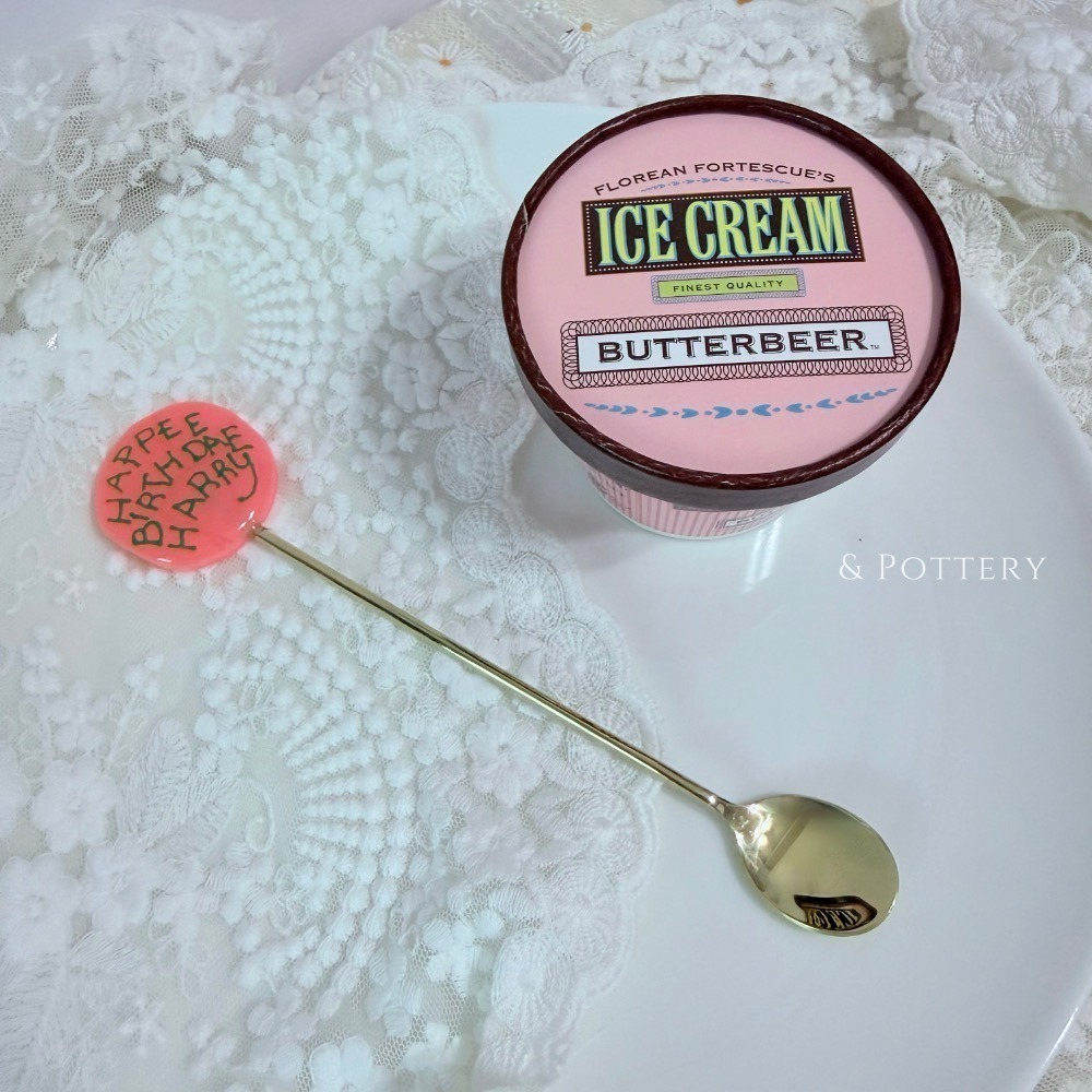 🇯🇵日本 Mahou Dokoro 哈利的生日蛋糕餐具組 湯匙&叉子 茶匙 水果叉 Harry Potter-細節圖6