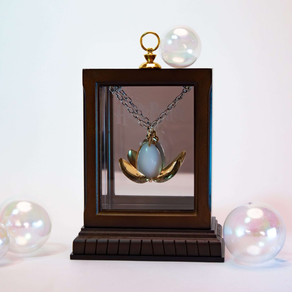 Harry Potter × Noble Collection 三巫鬥法大賽金蛋吊墜項鍊 哈利波特周邊-細節圖5