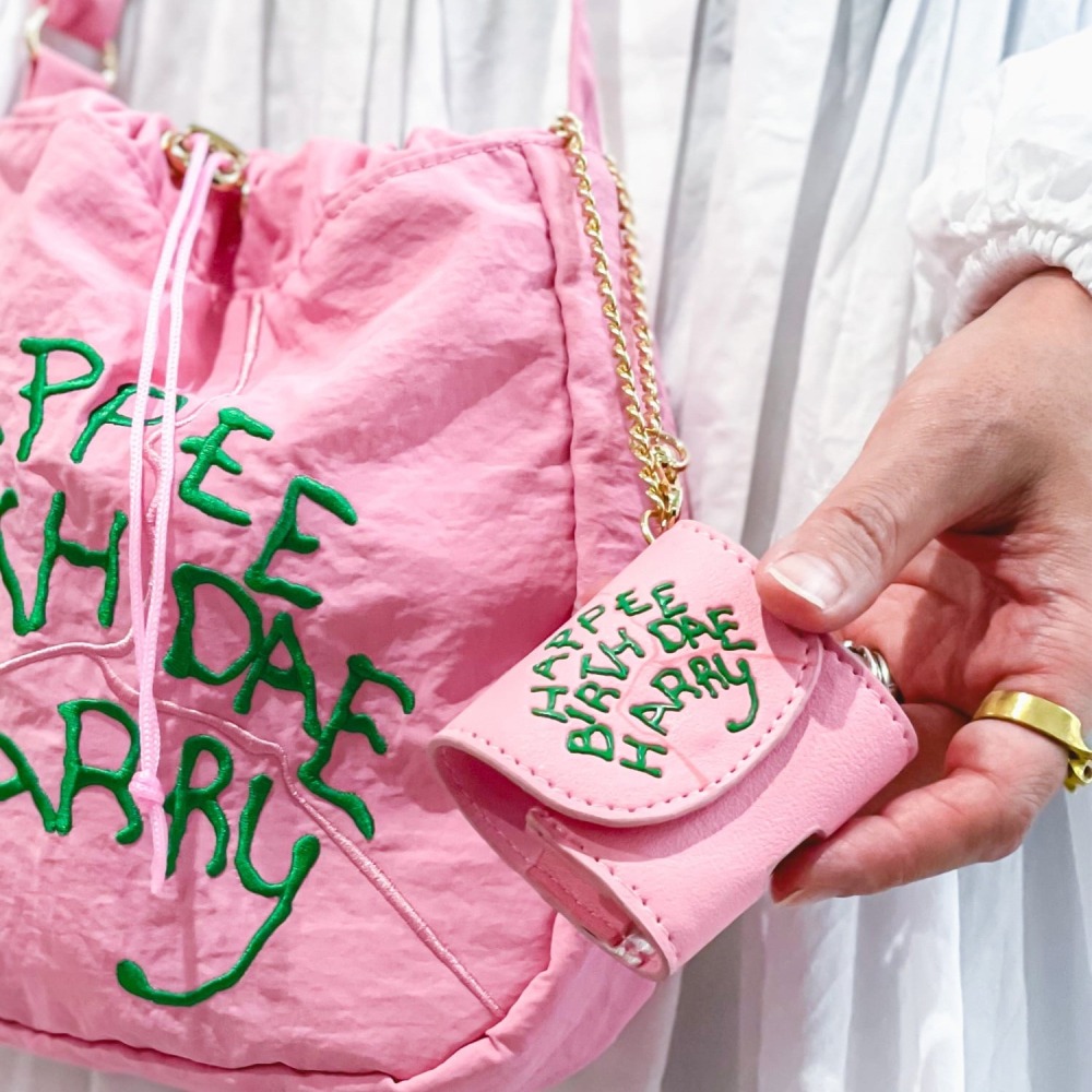 Harry Potter × Flapper 哈利的生日蛋糕抽繩肩背包｜束口袋/側背/斜背包 哈利波特聯名周邊-細節圖2