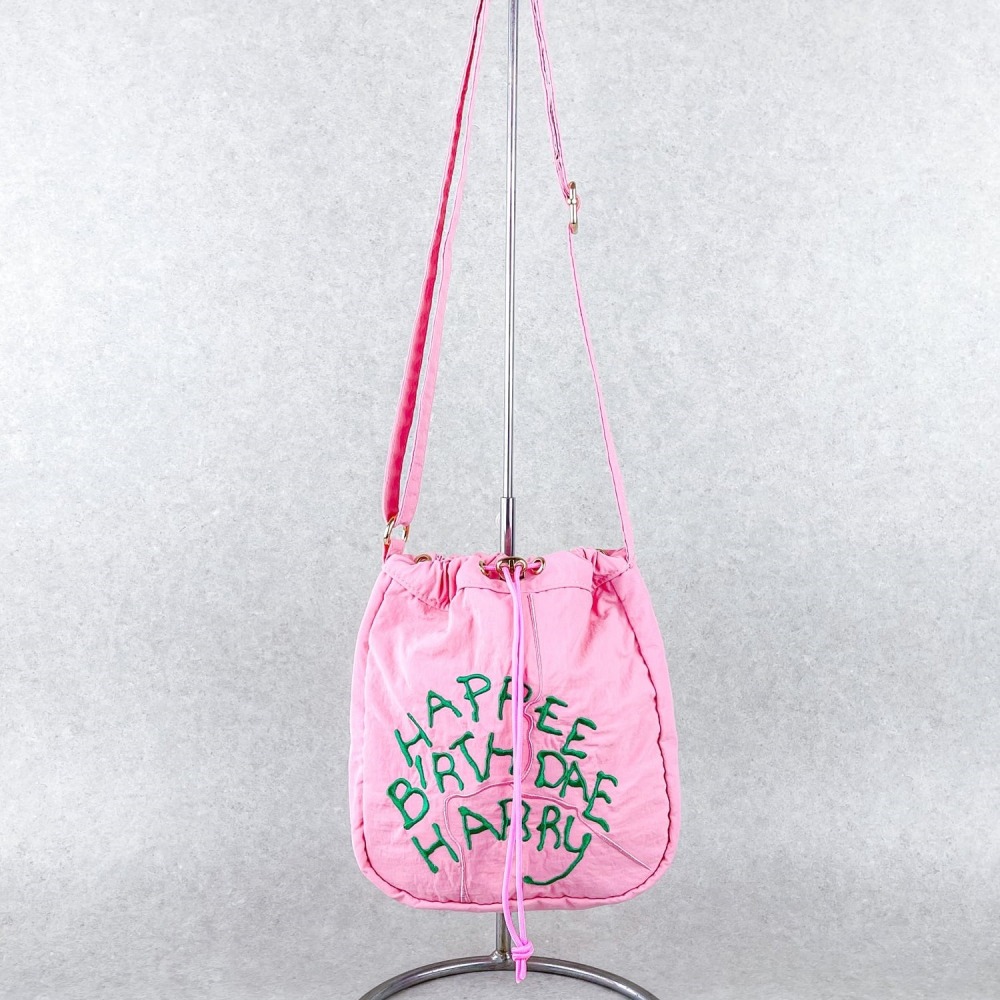 Harry Potter × Flapper 哈利的生日蛋糕抽繩肩背包｜束口袋/側背/斜背包 哈利波特聯名周邊-細節圖4