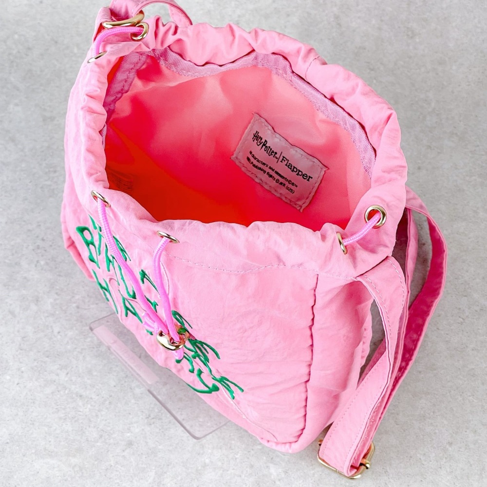 Harry Potter × Flapper 哈利的生日蛋糕抽繩肩背包｜束口袋/側背/斜背包 哈利波特聯名周邊-細節圖10