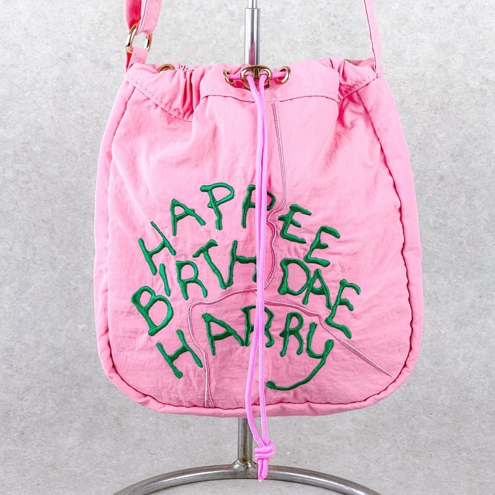 Harry Potter × Flapper 哈利的生日蛋糕抽繩肩背包｜束口袋/側背/斜背包 哈利波特聯名周邊-細節圖7