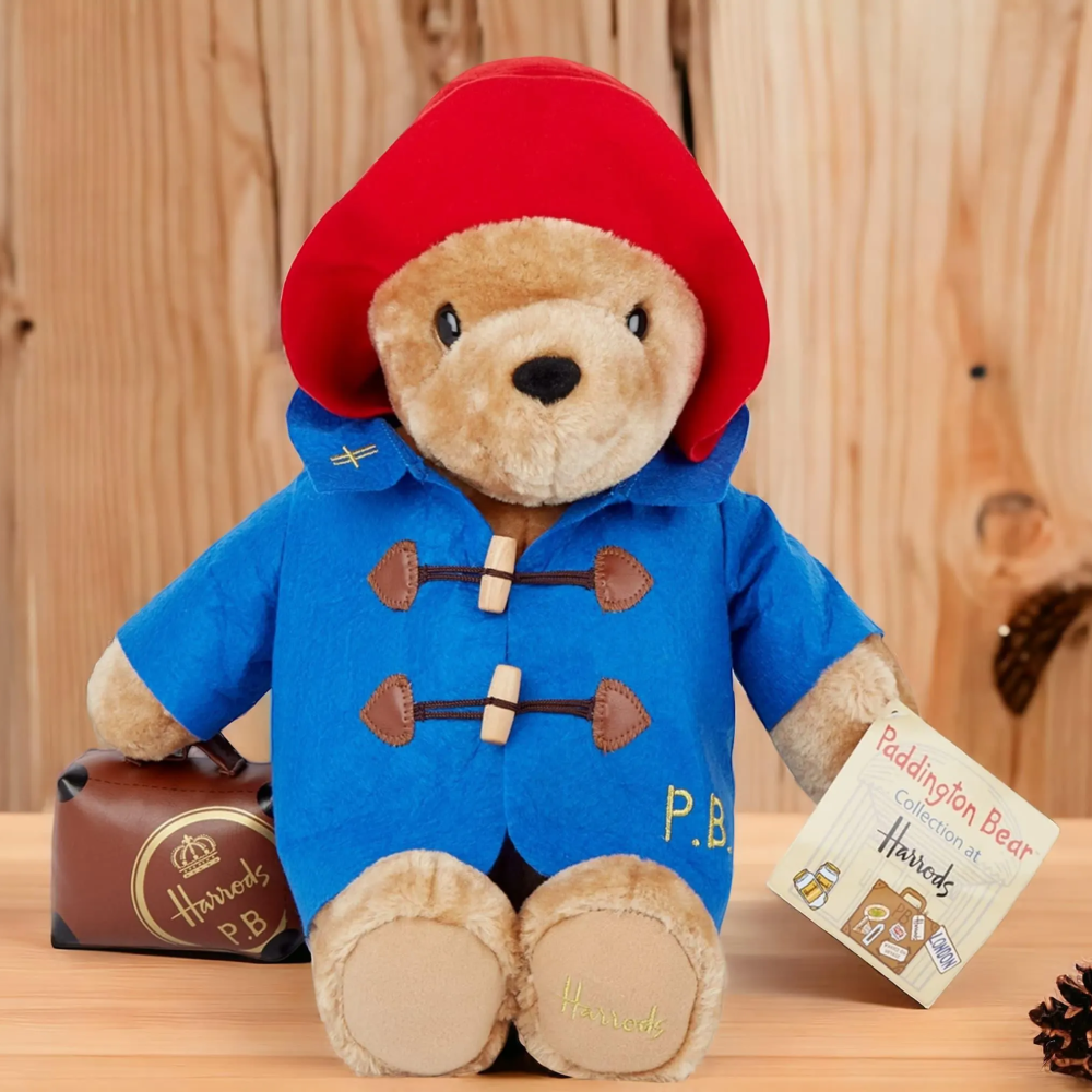 🇬🇧英國 Harrods × Paddington 柏靈頓熊玩偶 哈洛德x柏靈頓 泰迪熊 帕丁頓熊 絨毛娃娃-細節圖6