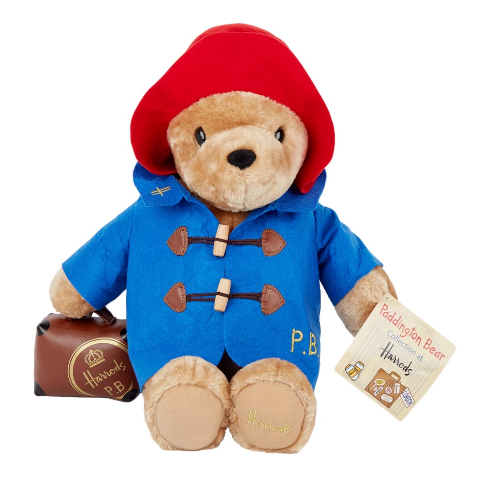 🇬🇧英國 Harrods × Paddington 柏靈頓熊玩偶 哈洛德x柏靈頓 泰迪熊 帕丁頓熊 絨毛娃娃-規格圖9