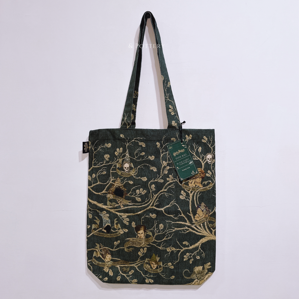 Harry Potter × MinaLima 布萊克家族樹掛毯棉質托特包｜手提/單肩包 哈利波特-細節圖10