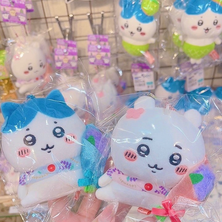 🇯🇵日本 吉伊卡哇 北海道限定吊飾娃娃🪻薰衣草 吉伊、小八、兔兔/烏薩奇ちいかわ 地區限定娃 玩偶-細節圖2