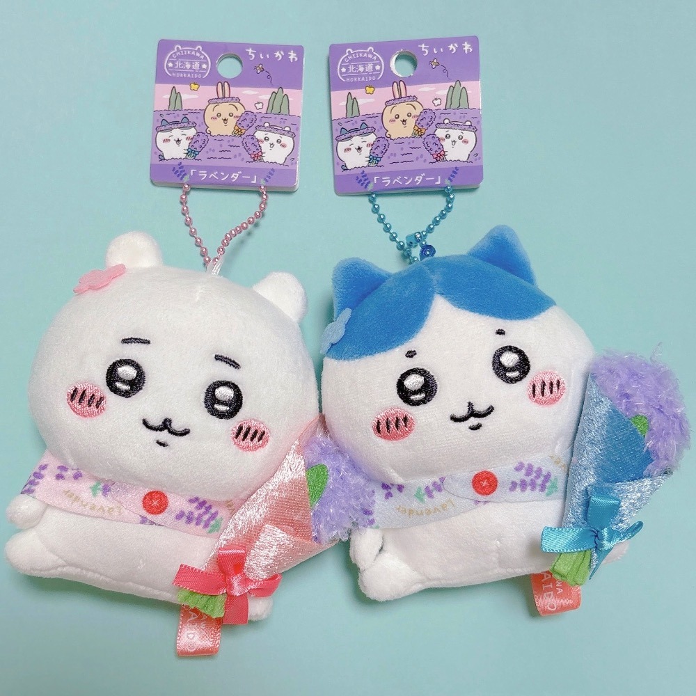 🇯🇵日本 吉伊卡哇 北海道限定吊飾娃娃🪻薰衣草 吉伊、小八、兔兔/烏薩奇ちいかわ 地區限定娃 玩偶-細節圖4