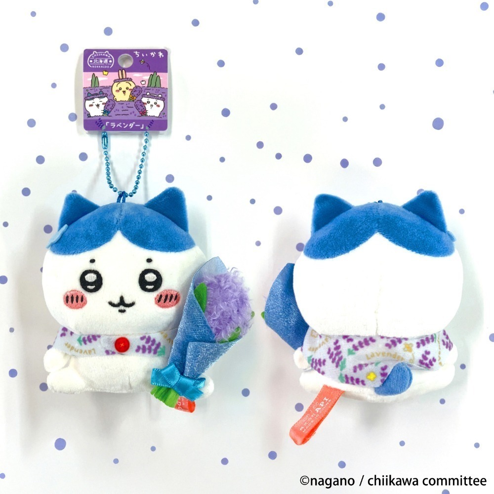 🇯🇵日本 吉伊卡哇 北海道限定吊飾娃娃🪻薰衣草 吉伊、小八、兔兔/烏薩奇ちいかわ 地區限定娃 玩偶-規格圖2