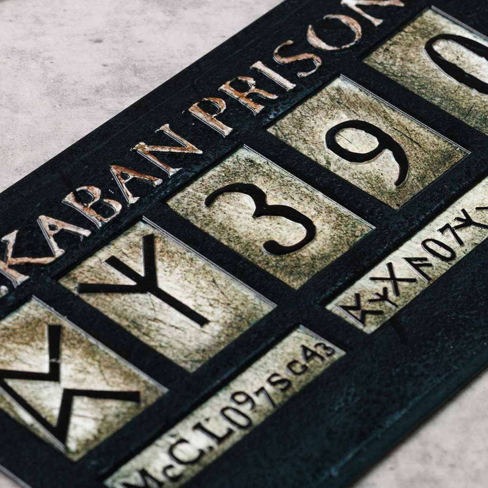 🇯🇵日本 Mahou Dokoro 天狼星布萊克阿茲卡班編號吊牌 哈利波特 阿茲卡班的逃犯 Harry Potter-細節圖3