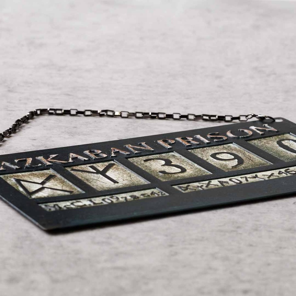 🇯🇵日本 Mahou Dokoro 天狼星布萊克阿茲卡班編號吊牌 哈利波特 阿茲卡班的逃犯 Harry Potter-細節圖2