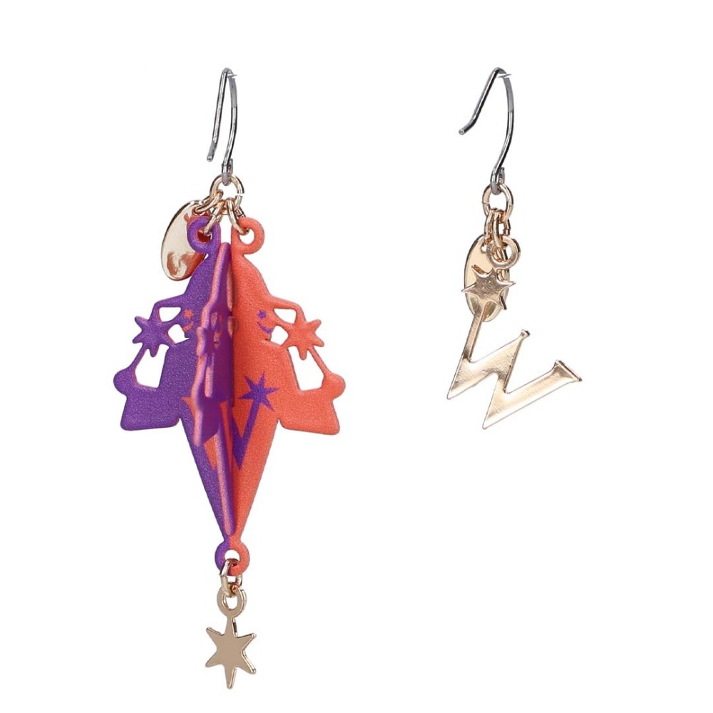 🇯🇵日本 Mahou Dokoro 衛氏巫師法寶店標誌耳環 夾式 針式 弗雷喬治 哈利波特 Harry Potter-細節圖5