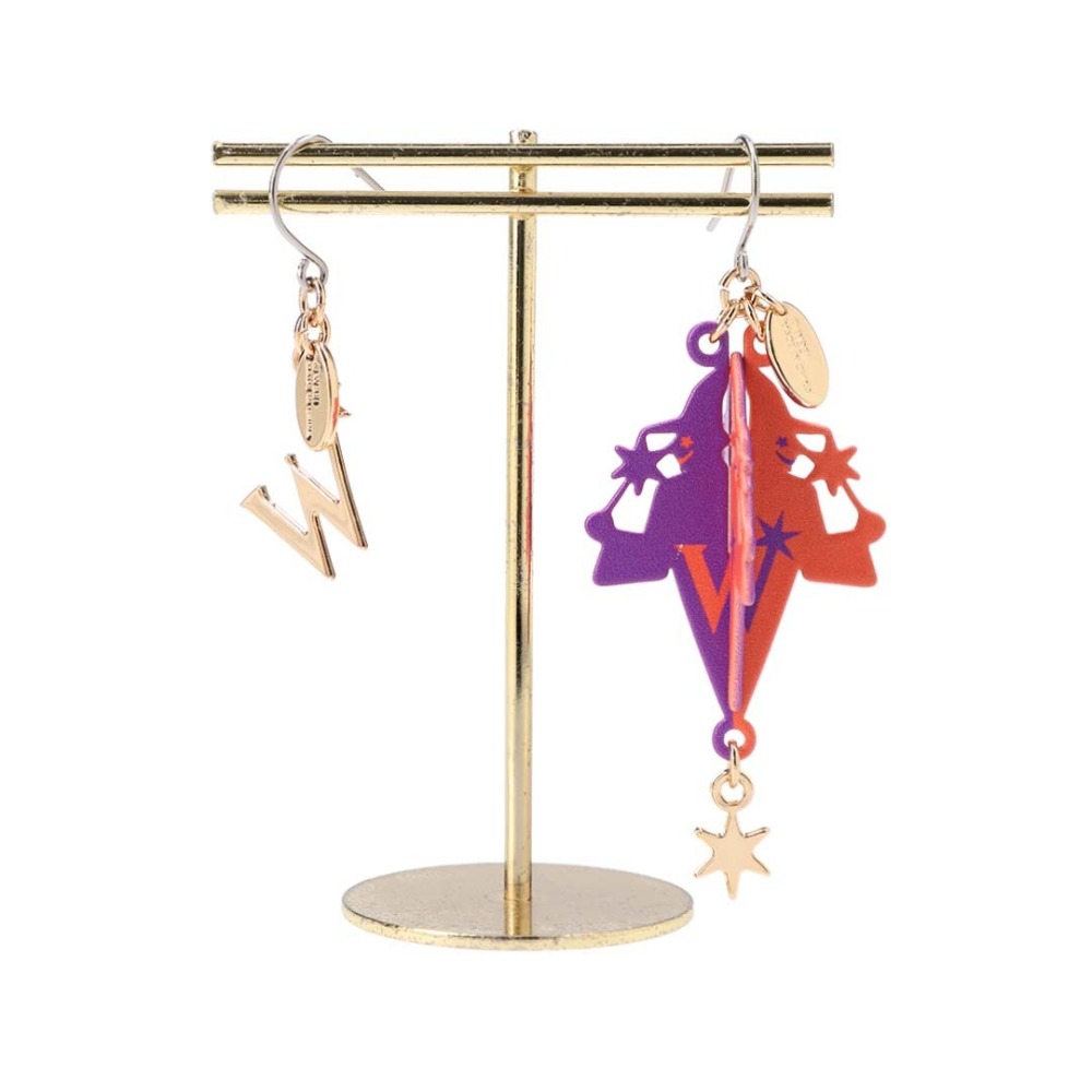 🇯🇵日本 Mahou Dokoro 衛氏巫師法寶店標誌耳環 夾式 針式 弗雷喬治 哈利波特 Harry Potter-細節圖6