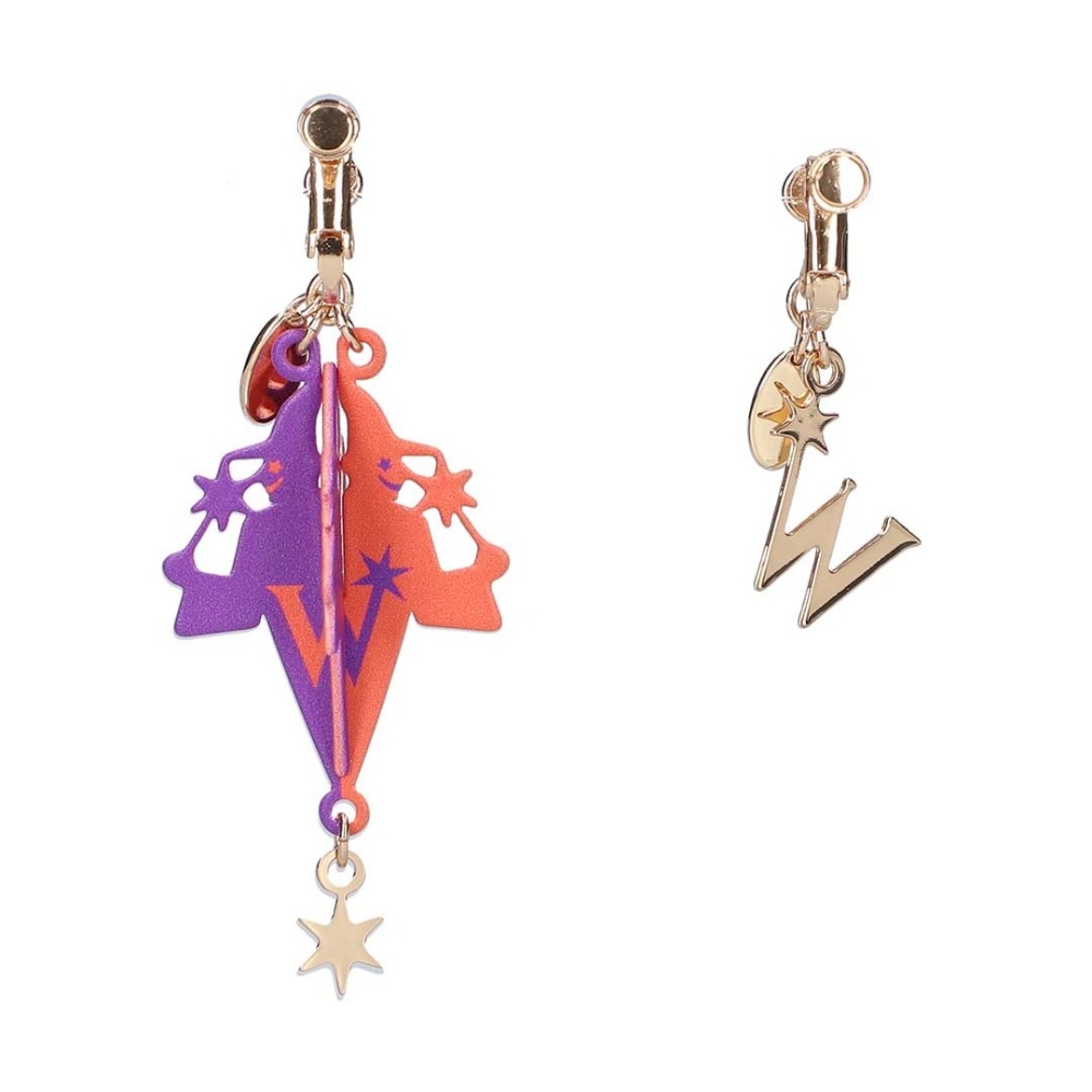 🇯🇵日本 Mahou Dokoro 衛氏巫師法寶店標誌耳環 夾式 針式 弗雷喬治 哈利波特 Harry Potter-細節圖7