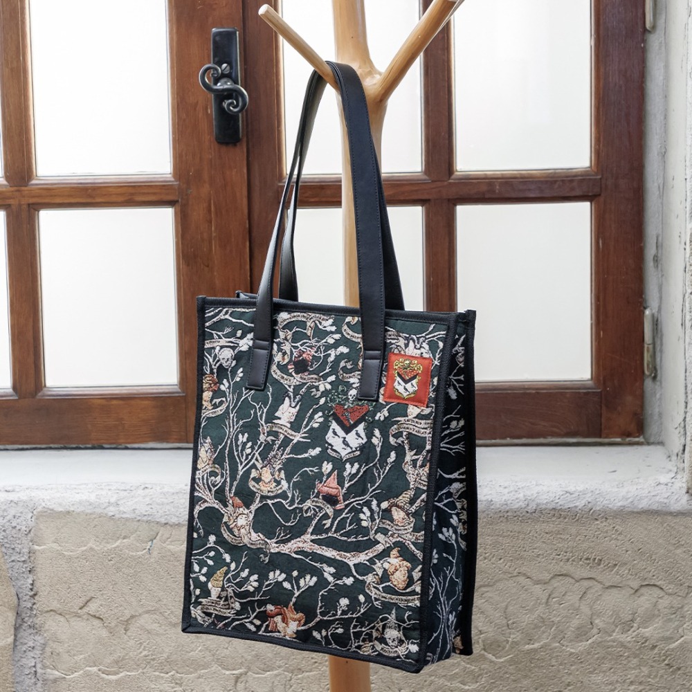 🇯🇵日本 Mahou Dokoro 限定 布萊克家族樹掛毯托特包｜手提/單肩包 Harry Potter 哈利波特-細節圖4