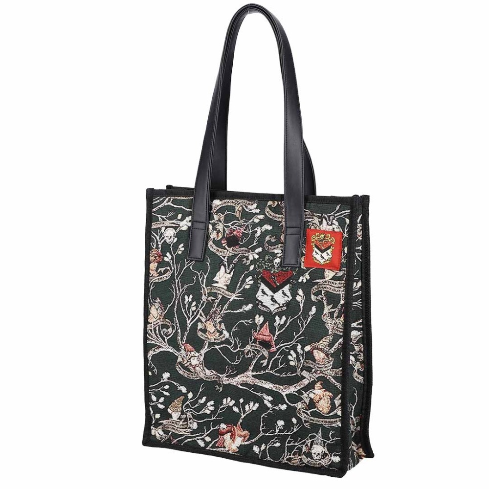 🇯🇵日本 Mahou Dokoro 限定 布萊克家族樹掛毯托特包｜手提/單肩包 Harry Potter 哈利波特-細節圖7