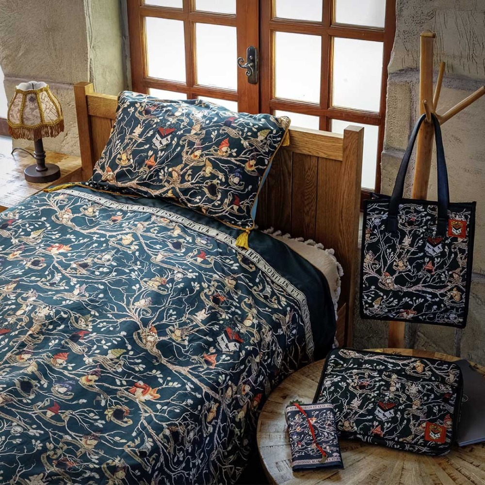 🇯🇵日本 Mahou Dokoro 限定 布萊克家族樹掛毯托特包｜手提/單肩包 Harry Potter 哈利波特-細節圖9