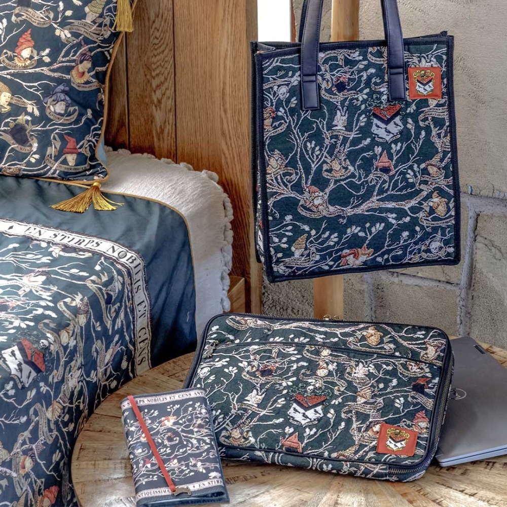 🇯🇵日本 Mahou Dokoro 限定 布萊克家族樹掛毯托特包｜手提/單肩包 Harry Potter 哈利波特-細節圖10