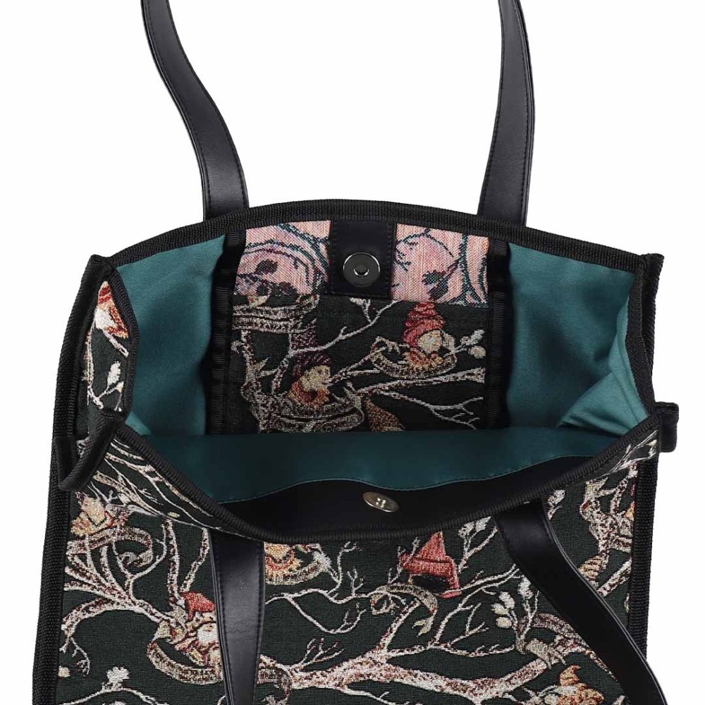 🇯🇵日本 Mahou Dokoro 限定 布萊克家族樹掛毯托特包｜手提/單肩包 Harry Potter 哈利波特-細節圖8