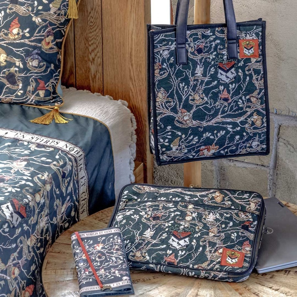 🇯🇵日本 Mahou Dokoro 限定 布萊克家族樹掛毯托特包｜手提/單肩包 Harry Potter 哈利波特-細節圖10