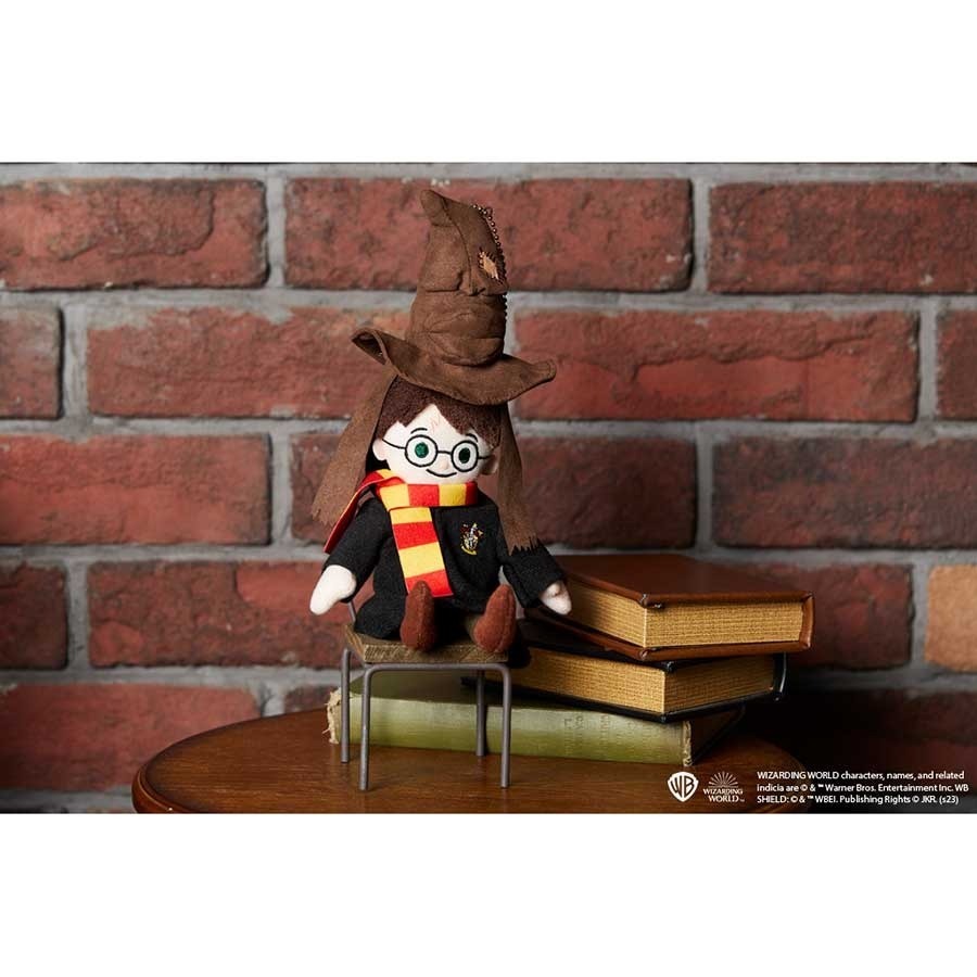 🇯🇵日本 Mahou Dokoro 哈利波特絨毛玩偶夾-玻璃獸、迷你毛毛球、鳳凰佛客使、嘿美、分類帽-細節圖9