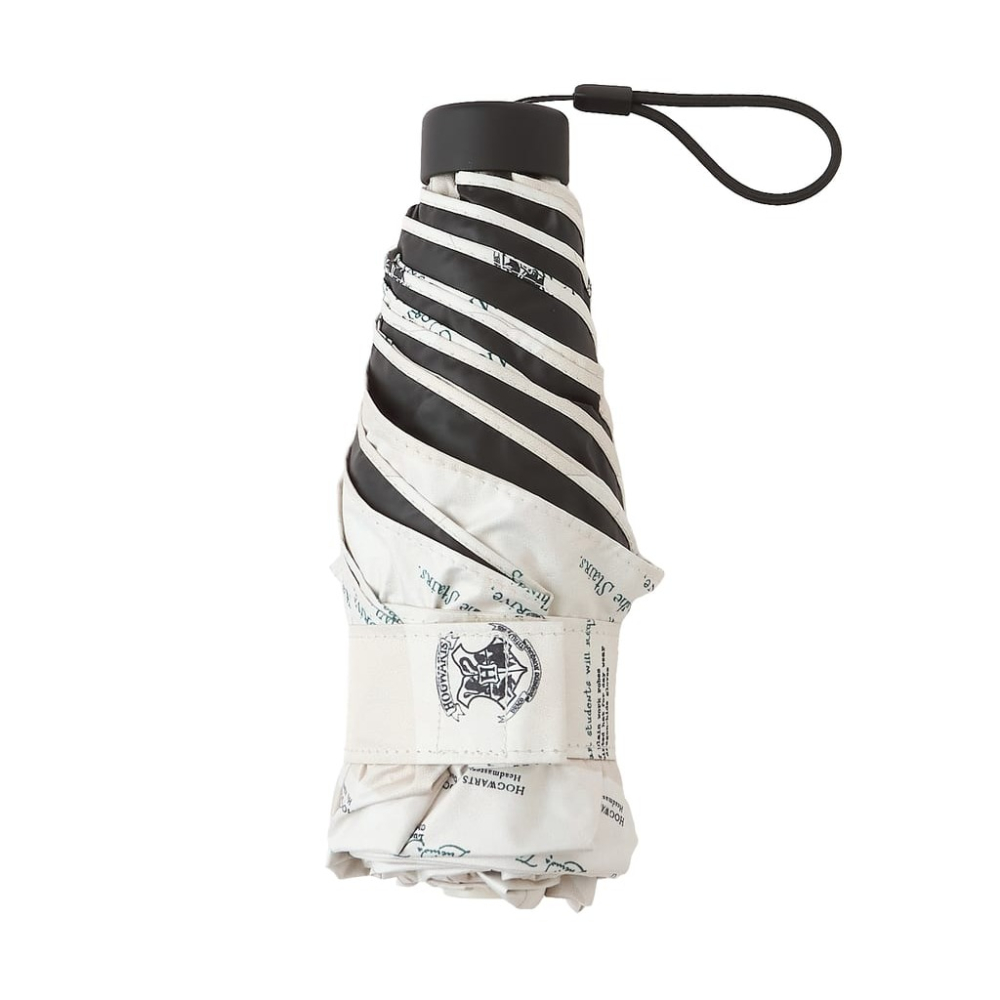 Harry Potter × DIANA 霍格華茲入學通知書折疊雨傘/陽傘 晴雨兩用 哈利波特-細節圖3