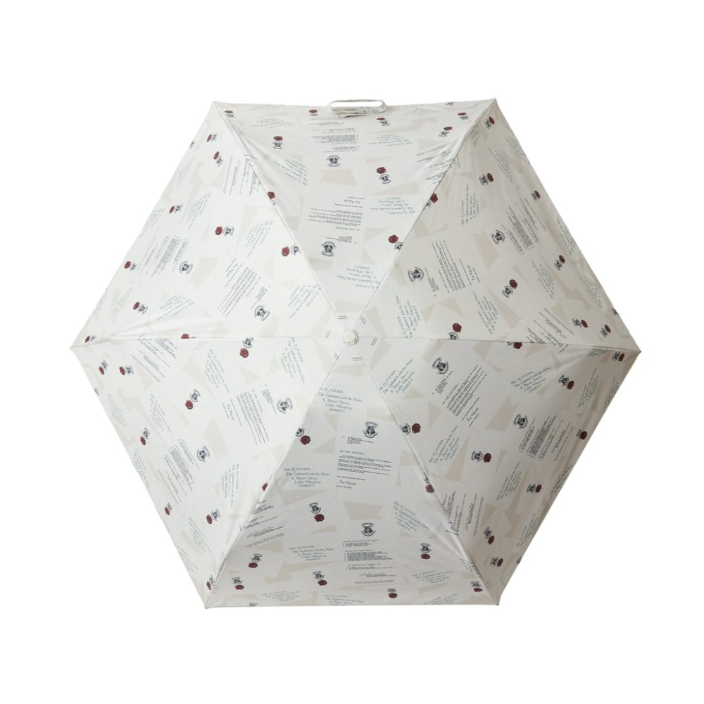 Harry Potter × DIANA 霍格華茲入學通知書折疊雨傘/陽傘 晴雨兩用 哈利波特-細節圖4