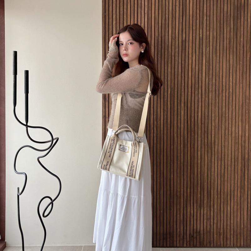 Harry Potter × my twilight 霍格華茲特快車迷你帆布托特包｜手提/側背/斜背包 哈利波特周邊-細節圖8