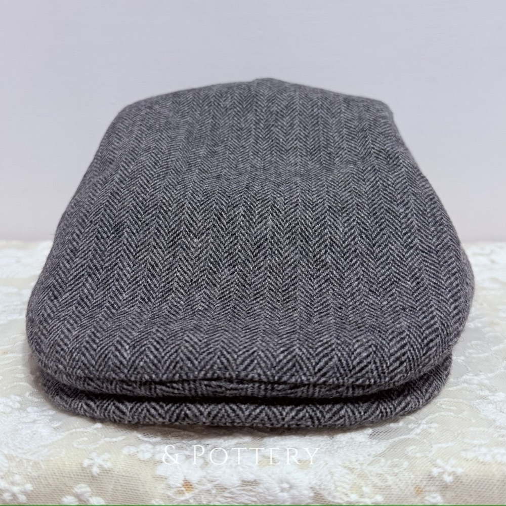 🇯🇵日本 USJ大阪環球影城 紐特縮寫木精刺繡英式鴨舌帽 報童帽 扁帽 Harry Potter 哈利波特-細節圖4