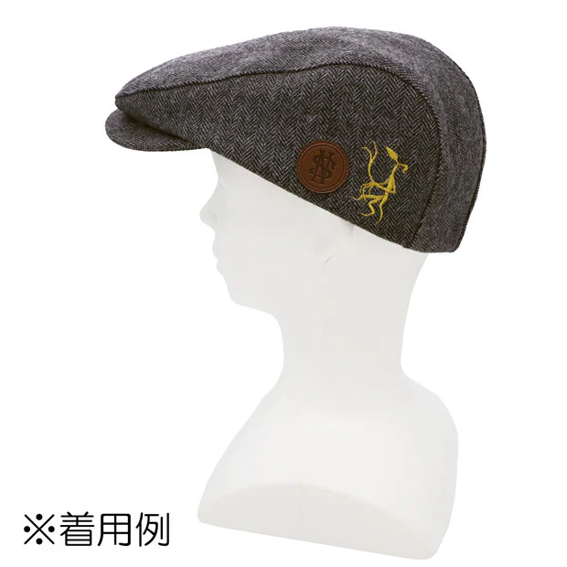 🇯🇵日本 USJ大阪環球影城 紐特縮寫木精刺繡英式鴨舌帽 報童帽 扁帽 Harry Potter 哈利波特-細節圖10