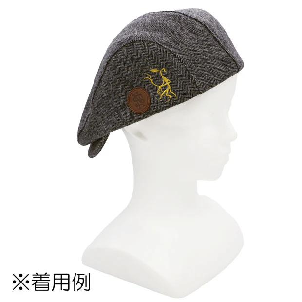 🇯🇵日本 USJ大阪環球影城 紐特縮寫木精刺繡英式鴨舌帽 報童帽 扁帽 Harry Potter 哈利波特-細節圖11