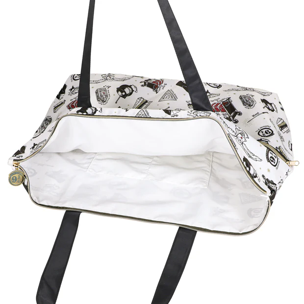 🇯🇵日本 USJ大阪環球影城 霍格華茲特快車旅行收納行李袋 托特包 Harry Potter 哈利波特-細節圖3