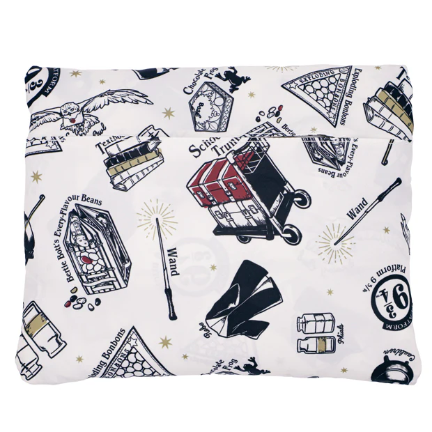 🇯🇵日本 USJ大阪環球影城 霍格華茲特快車旅行收納行李袋 托特包 Harry Potter 哈利波特-細節圖4