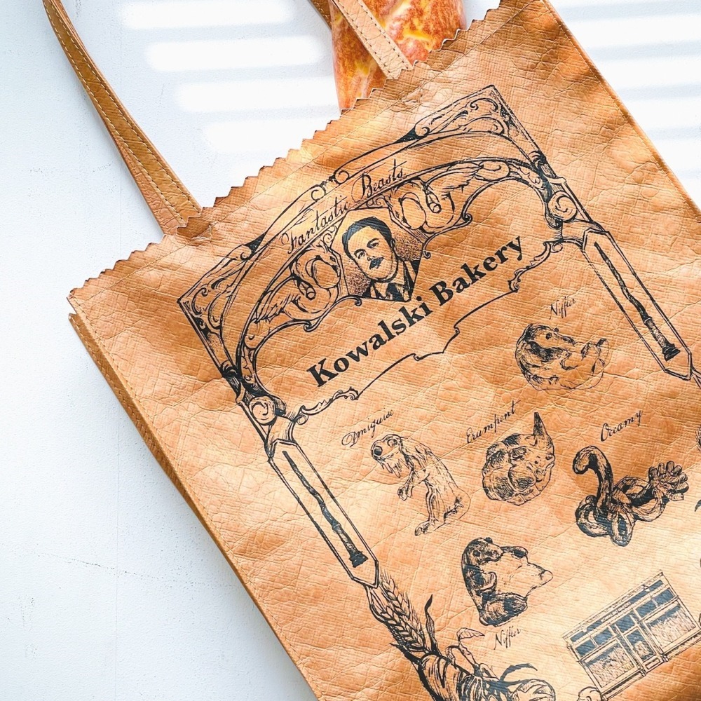 Fantastic Beasts × Flapper 科沃斯基烘培坊托特包｜手提/單肩包 購物袋 怪獸與牠們的產地聯名-細節圖5