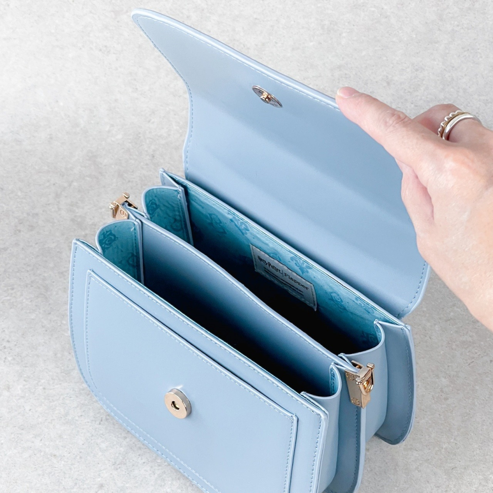 Harry Potter × Flapper 波巴洞魔法學院風琴包｜手提/側背/斜背包 肩背包 哈利波特聯名周邊-細節圖9