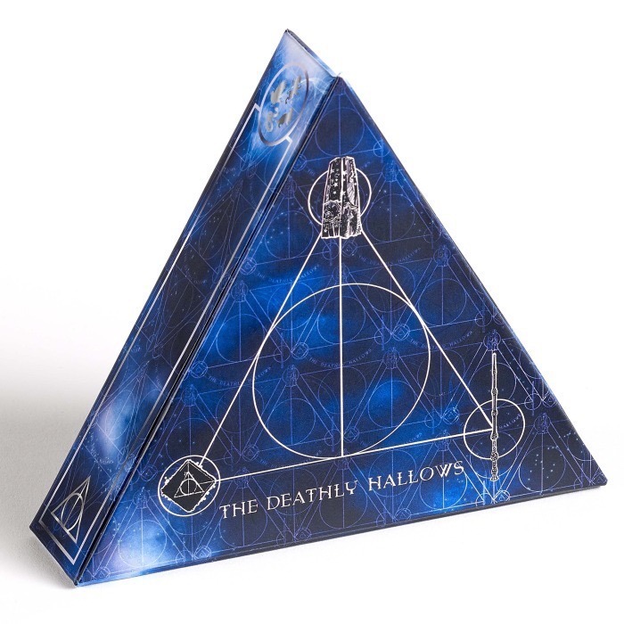 🇬🇧英國 哈利波特 死神的聖物標誌項鍊收藏禮盒 Harry Potter-細節圖6