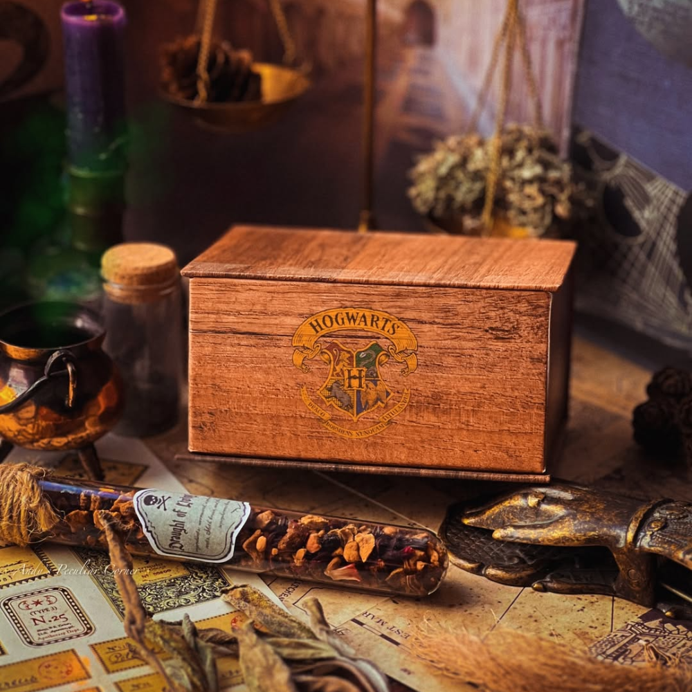 🇬🇧英國 哈利波特 時光器項鍊+耳環收藏禮盒 Harry Potter-細節圖4