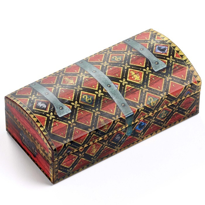 🇬🇧英國 哈利波特 魁地奇金探子項鍊+耳環收藏禮盒 Harry Potter-細節圖2