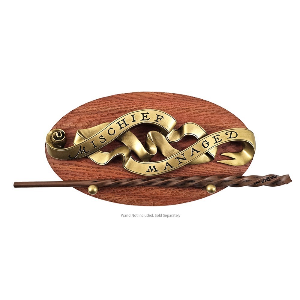 🇺🇸美國 奧蘭多環球影城 哈利波特魔杖展示架 英國魔法部、黑魔標記、劫盜地圖(壁掛式) Harry Potter周邊-細節圖10