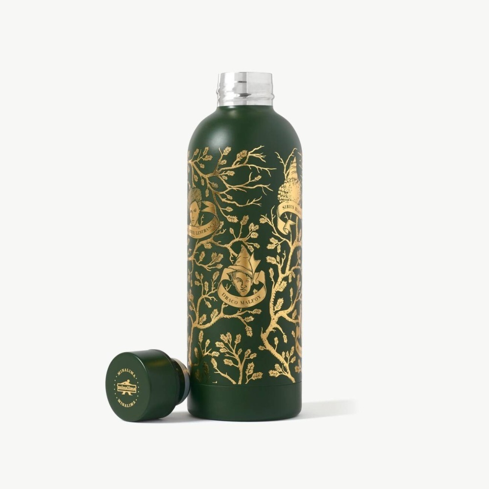 Harry Potter × MinaLima 布萊克家族樹掛毯不鏽鋼保溫瓶 500mL 保冷水壺 哈利波特-細節圖5