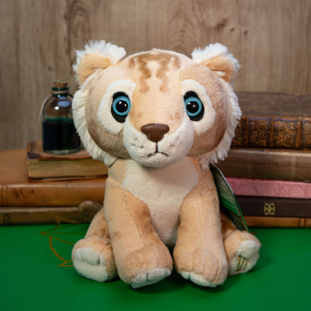 Wicked × Noble Collection 膽小的獅子(幼年版)絨毛玩偶 魔法壞女巫 Cowardly Lion-細節圖3