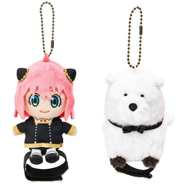 SPY×FAMILY 🇯🇵日本 USJ大阪環球影城 間諜家家酒 安妮亞&彭德吊飾娃娃 肩膀裝飾-細節圖2