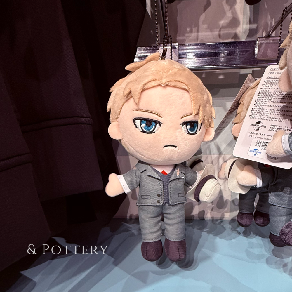 SPY×FAMILY 🇯🇵日本 USJ大阪環球影城 間諜家家酒 佛傑一家吊飾娃娃 黃昏、約兒、安妮亞玩偶20cm-細節圖3