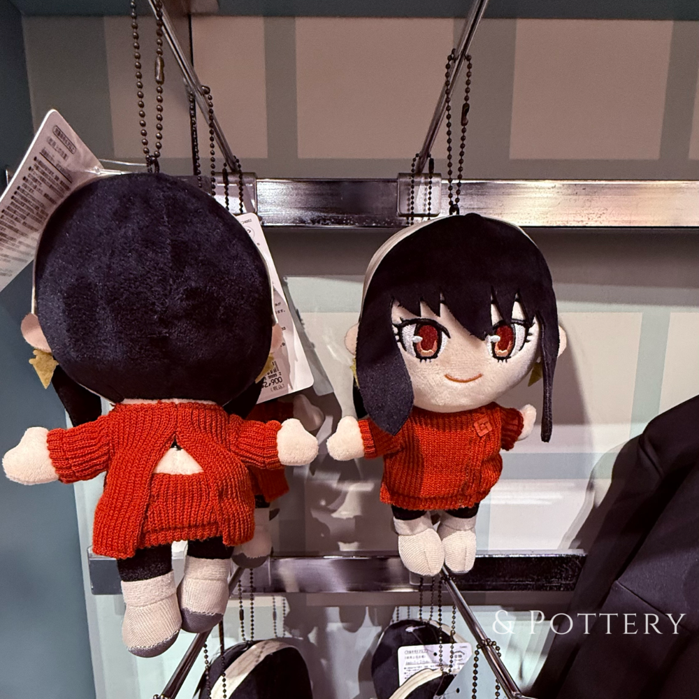 SPY×FAMILY 🇯🇵日本 USJ大阪環球影城 間諜家家酒 佛傑一家吊飾娃娃 黃昏、約兒、安妮亞玩偶20cm-細節圖4