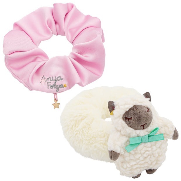 SPY×FAMILY 🇯🇵日本 USJ大阪環球影城 間諜家家酒 安妮亞&貝琪的友情證明-綿羊髮圈-細節圖2