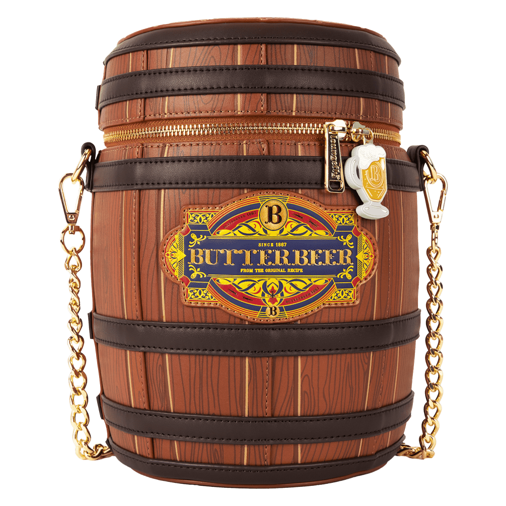 Harry Potter × Loungefly 奶油啤酒桶香氛肩背包｜側背/斜背包 哈利波特-細節圖3