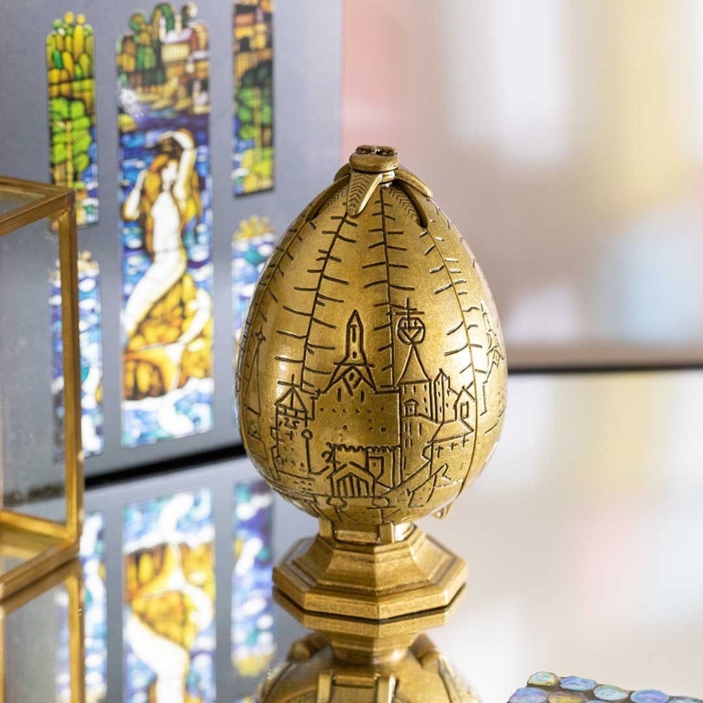 🇯🇵日本 Mahou Dokoro 三巫鬥法大賽金蛋飾品展示收納架 哈利波特 Harry Potter周邊-細節圖2