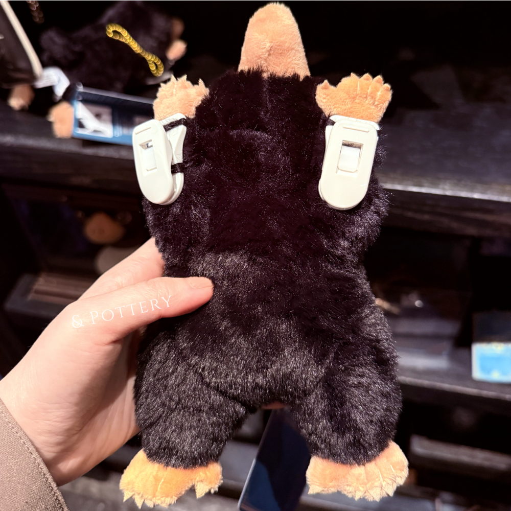 🔥現貨 🇯🇵日本 USJ大阪環球影城 玻璃獸絨毛玩偶肩膀裝飾 哈利波特 Harry Potter-細節圖3