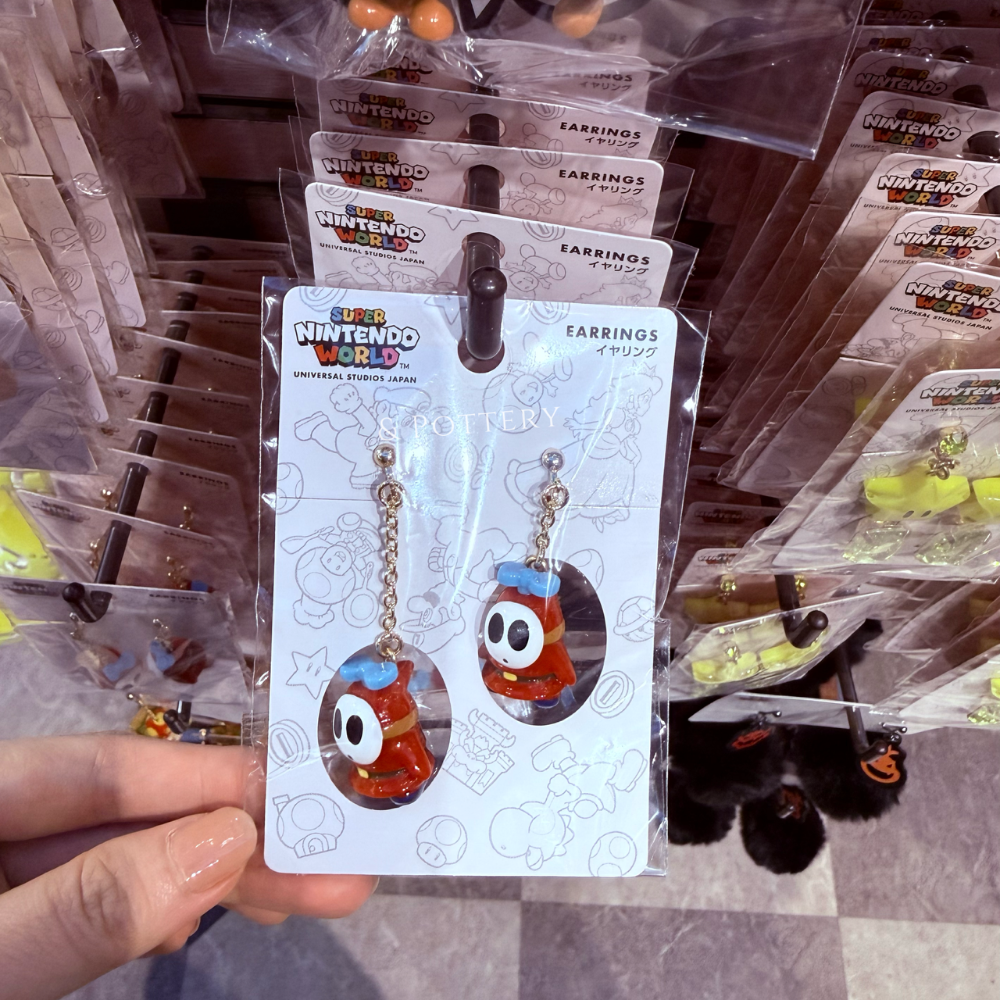 🇯🇵日本 USJ大阪環球影城 超級瑪利歐夾式耳環-無敵星星、問號磚塊、嘿呵、庫巴 & 庫巴二世 超級任天堂世界-細節圖8