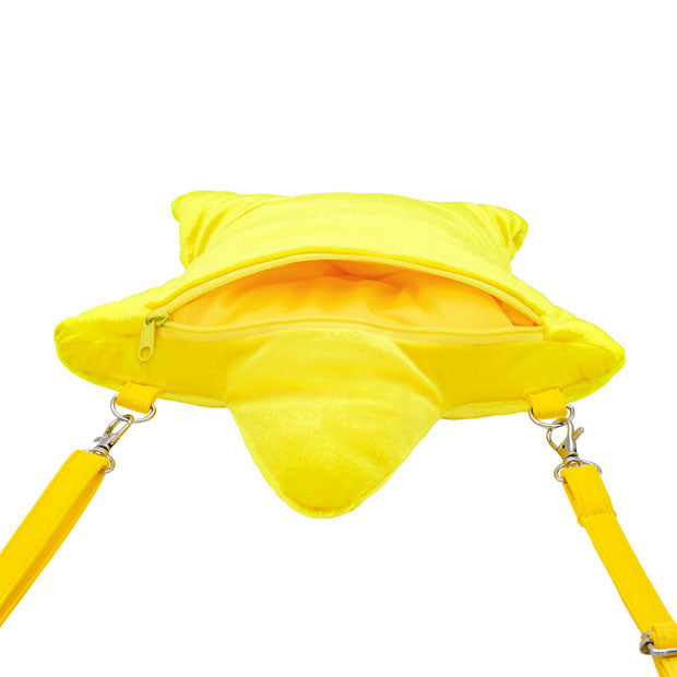 🇯🇵日本 USJ大阪環球影城 超級瑪利歐 無敵星星造型肩背包｜側背/斜背包 超級任天堂世界-細節圖2