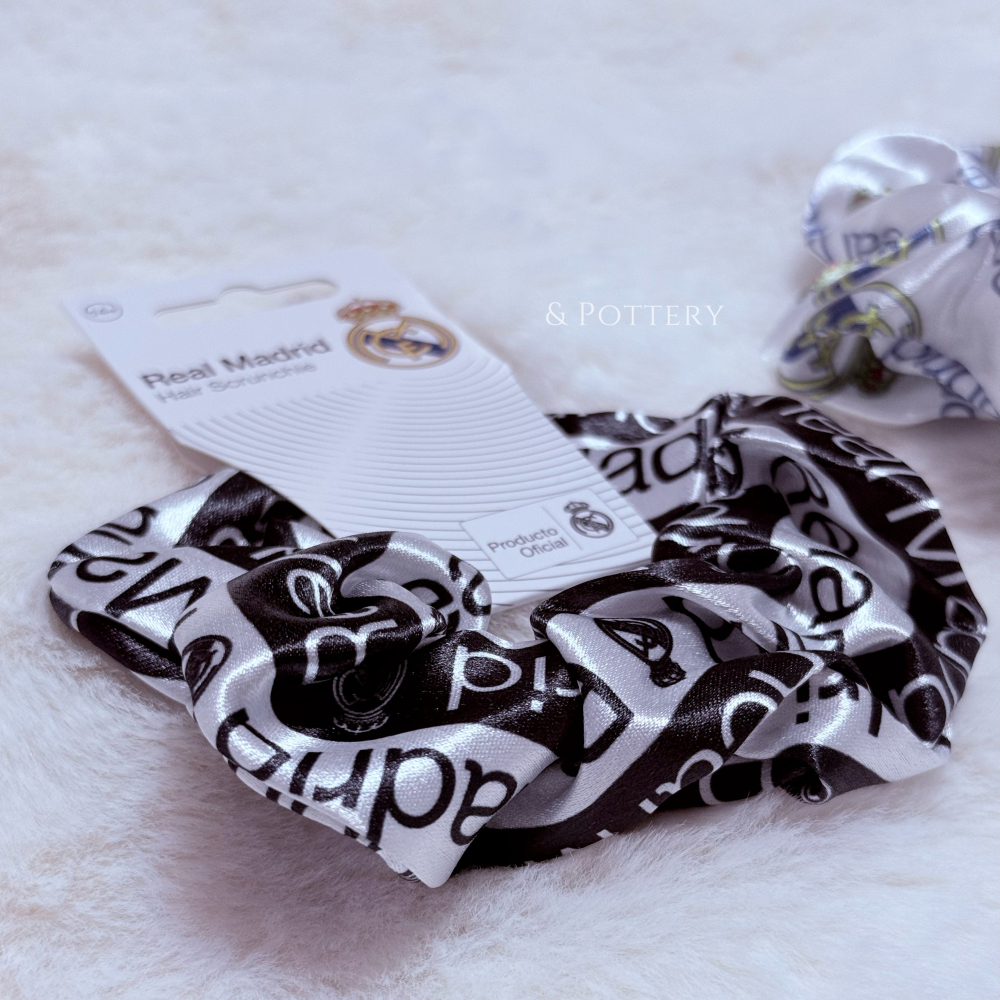 🇬🇧英國限定 足球俱樂部隊徽大腸髮圈 🇪🇸皇家馬德里｜Real Madrid 皇馬 西甲 足球 官方周邊-細節圖6